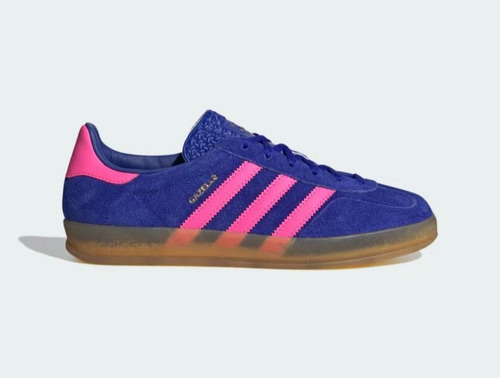 Zapatillas Adidas Gazelle Indoor Azul Originales (Usado)