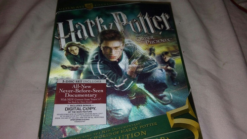 Harry Potter Ultima Edition Año 5 Dvd Nueva