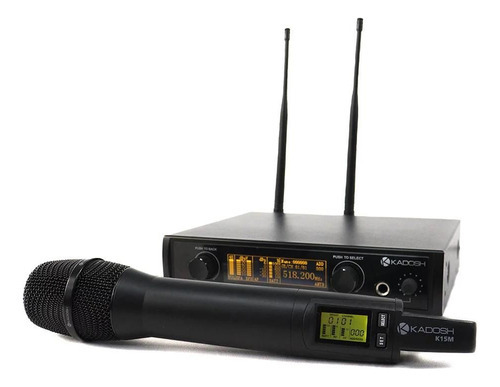 Microfone Sem Fio Kadosh K 1501m Profissional