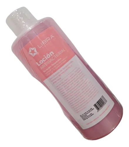 Libra Loción Antibacterial Limpieza Pofunda 1000ml X2
