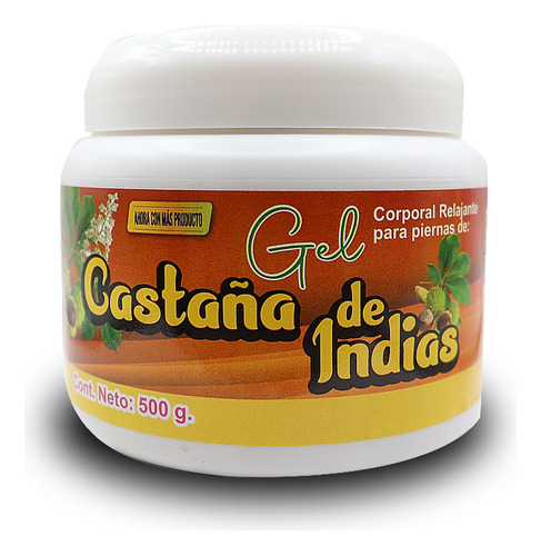 Gel Castaña De Indias 500 G