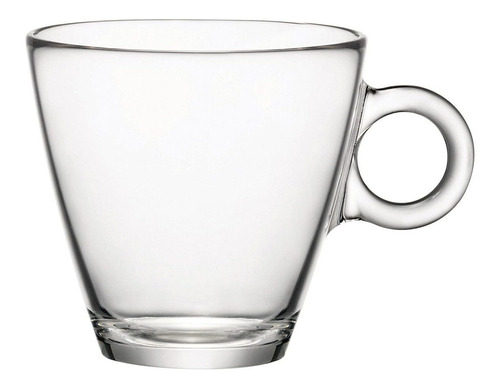 Bormioli Rocco Easy Bar Caneca Xícara Expresso 100ml Cor Branco