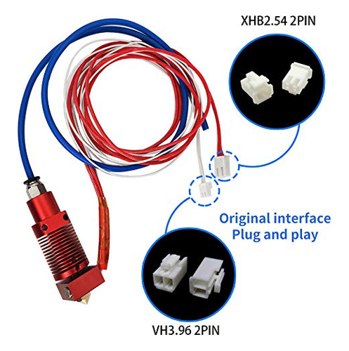 Impresora 3d Hot End Zhangli Para Creality Cr-10s Pro