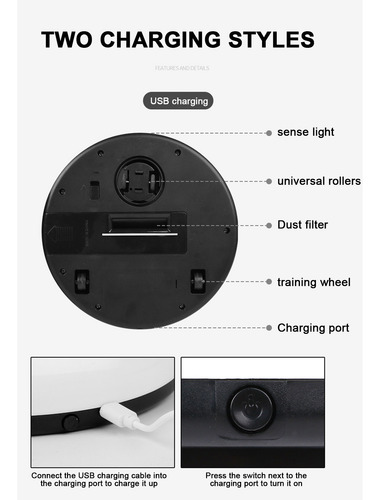 Máquina De Limpeza Robótica De Varredura Totalmente Automáti
