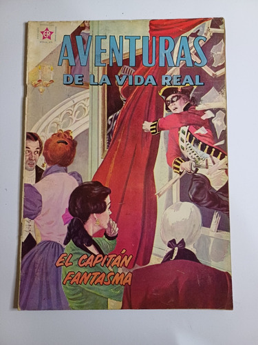 Comic Aventuras De La Vida Real #68, Cap. Fantasma  Er 60s.