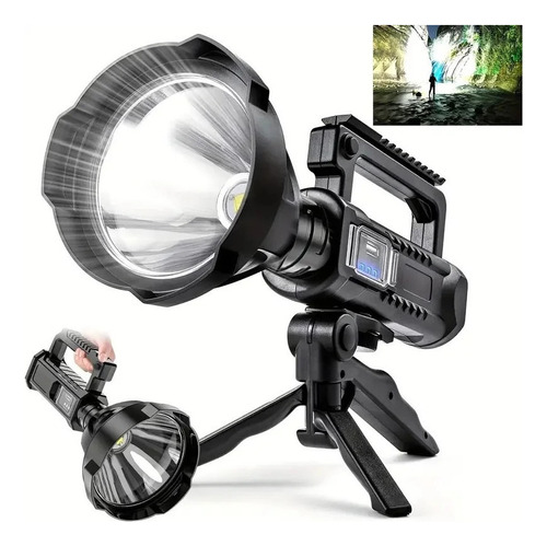 Linterna Led Para Faros Delanteros, Reflector Y Trípode