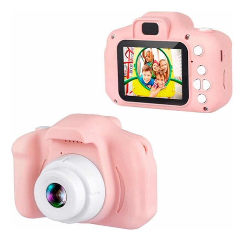 Cámara Digital Fotos Compacta Niños Recargable + Juegos 32g