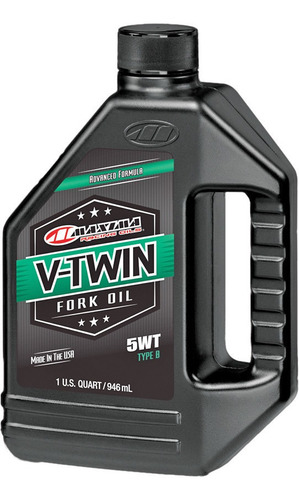 Aceite Moto Maxima V-twin Susp/horquilla 5wt 946 Ml 3 Pzas