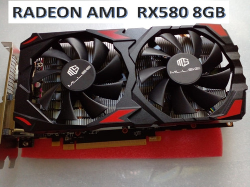 Tarjetas Video Gráfica Amd Rx 580 8gb Original 256 Bit Gddr5