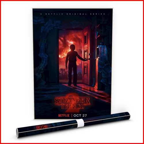 Poster Stranger Things 2 - Puerta Serie Netflix - 90x60cm