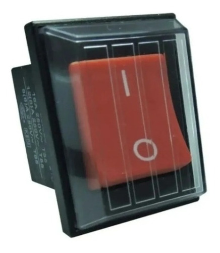 Imagem 1 de 1 de  Interruptor Chave Tecla Botão Fritadeira Elétrica Croydon 