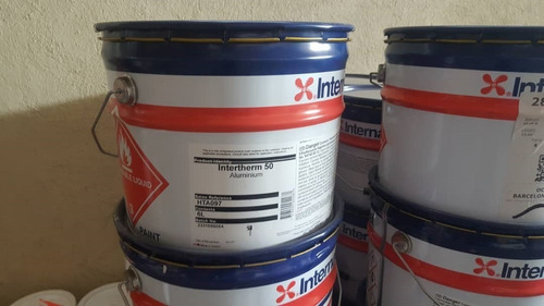 Pintura International Intertherm 50 Aluminio 