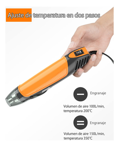 Pistola De Calor Pequena Mini Pistola De Ar Quente 300w