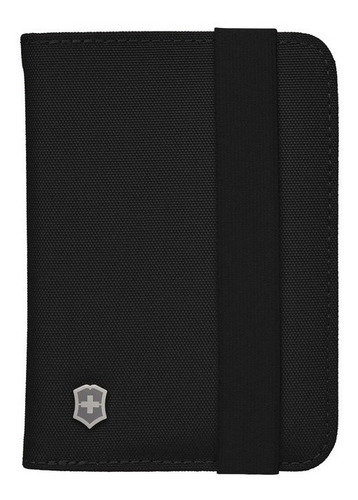 Porta Pasaporte Con Chip Rfid Victorinox Color Negro