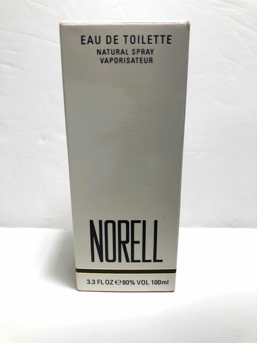 Norell Eau De Toilette 100ml Para Dama Vintage Orignal Nuevo