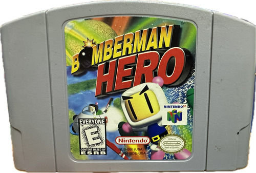 Bomberman Hero Nintendo 64 Original Funcional (Reacondicionado)