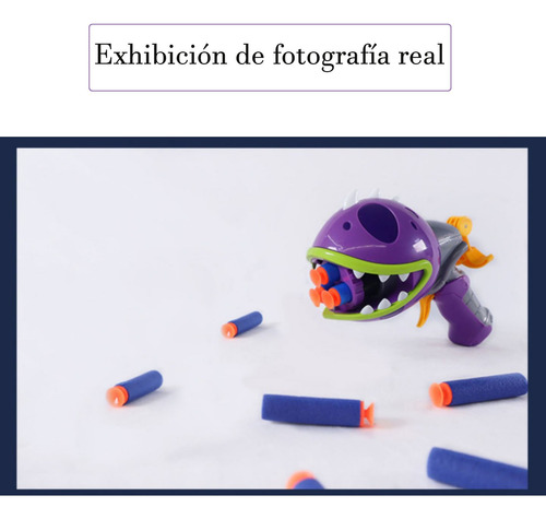 Chomper Shooter Battle Pistola Juego De Disparos De Bala