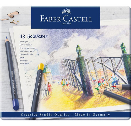 Lapices Acuarelables Faber Castell X 24 Goldfab