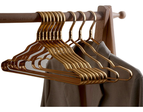 (05 #mold) Cabides De Roupas De Liga De Alumínio Não Deforma