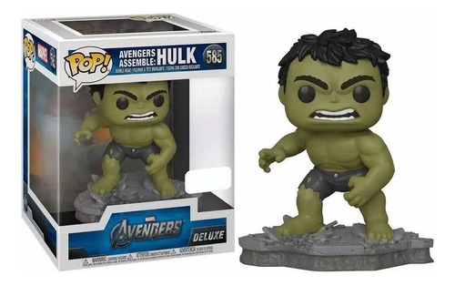 Funko Pop Marvel Avengers Assemble Deluxe Hulk - 585
