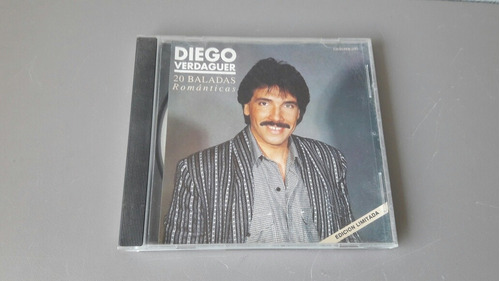 Disco Compacto Diego Verdaguer 20 Baladas Romanticas