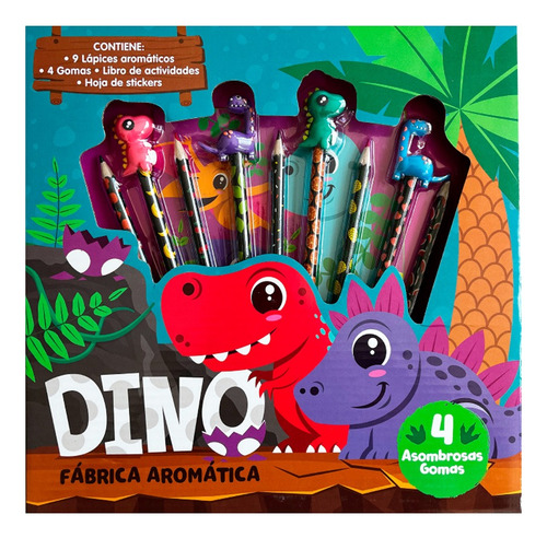 Dinosaurios (pack De Lápices)