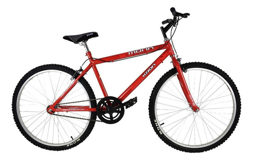 Bicicleta De Montaña Monk Kron R26 18 Vel Color Rojo