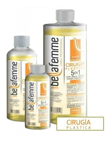 Cirugia Plastica Capilar Bellafemme 5 En 1 Original 500ml