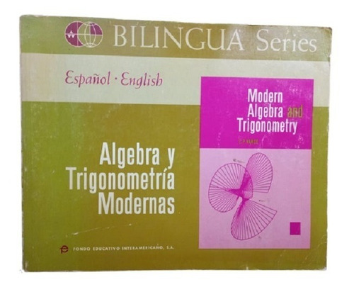 Libro Algebra Trigonometría Modernas Bilingue Año 1970 (Usado)