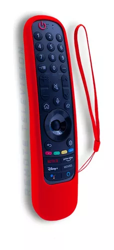 Control LG Magic Remote MR23GN Modelo 2023 + Funda Rojo LG