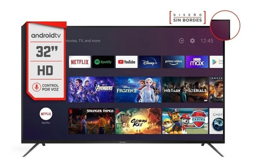 Imagen 1 de 9 de Smart Tv Hitachi 32 Cdh-le32smart Hd Android Bluetooth