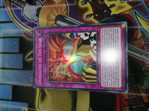 Unificación Del Dios Solar Yu-gi-oh! Original Konami