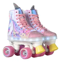 Comprar Patines 4 Ruedas Bipokids Con Luces Led