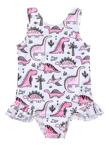 Bikini De Dinosaurio Para Niñas, Traje De Baño, Traje De Bañ