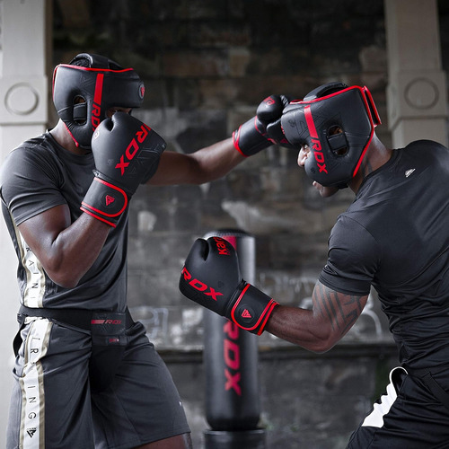 Casco Para Artes Marciales Rdx, Negro, Talle Xl, Para Adulto