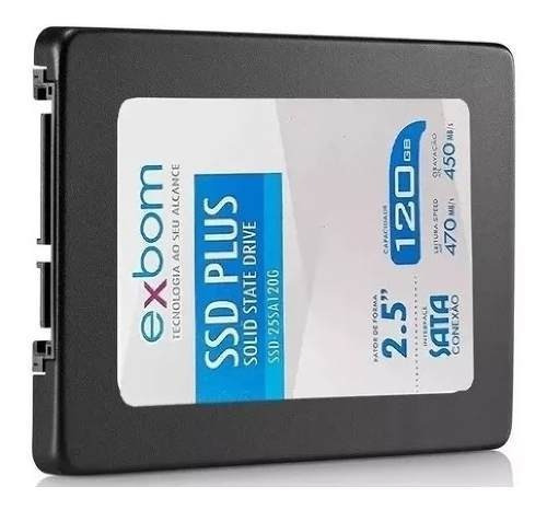 Disco sólido interno Exbom SSD Plus SSD-25SA120G 120GB