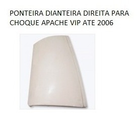 Ponteira Para Choque Dianteir Direita Onibus Apache Vip 2006