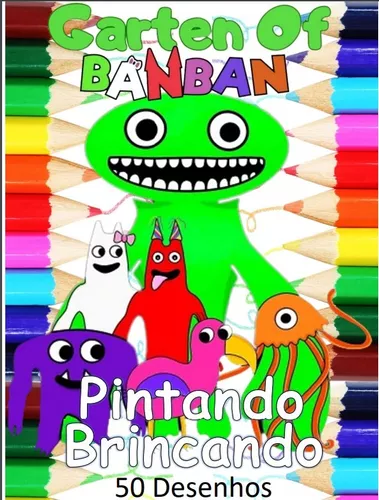 Desenhos para colorir do Garten of Banban 3 para impressão grátis