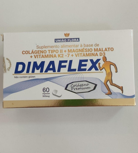 Dimaflex 500 mg 60 cápsulas - Colágeno Uc2 + Malato de magnesio