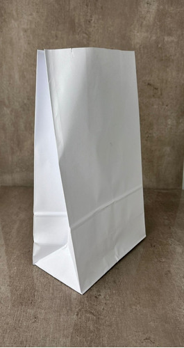 Bolsa De Papel Blanco N°2 (1/2kg)-venta Por Kilo-baldivia