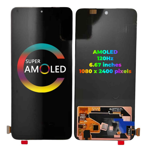 Pantalla Táctil Amoled Para Oppo Reno12 Reno 12 5g Cph2625