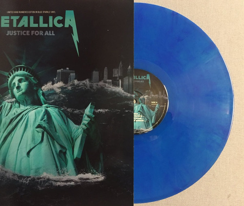 Lp Disco Vinil - Metallica Justice For All 214/1000 ( Novo )