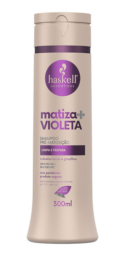 Haskell Matiza+ Violeta - Shampoo Pré-matização 300ml