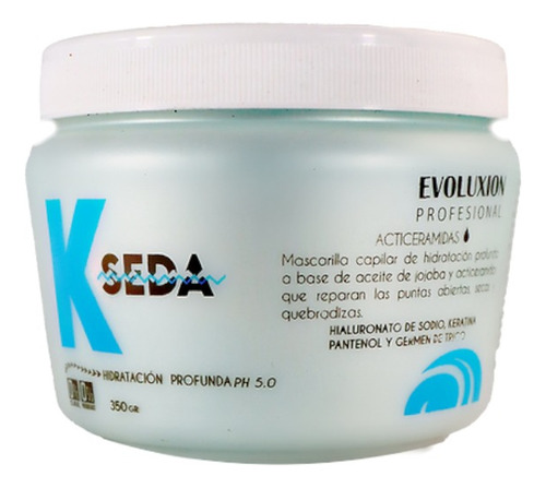 Mascarilla De Hidratacion Profunda Para El Cabello Kseda