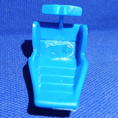 Dino Riders Tyco 1989 Brontosaurus Silla Azul B (Usado)
