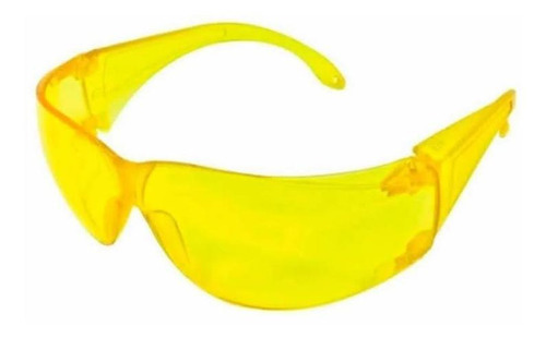 Óculos Proteção Amarelo Ss5-y Com Controle Luz Azul - Safety