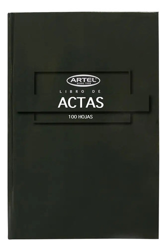 Libro De Actas Empastado 100 Hojas Artel