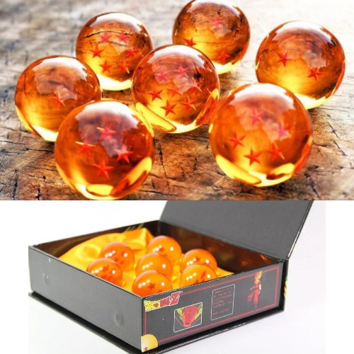 7 Esferas Do Dragão 3,5 Cm Dragon Ball Z Promoção Limitada