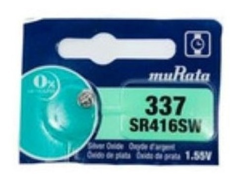 Murata 337 Sr416sw - Pila De Botón Para Reloj 