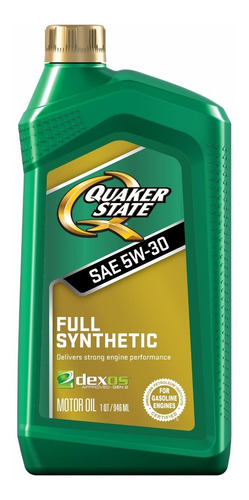 Aceite Sintetico Quaker State Para Motor 5w-30 946 Ml